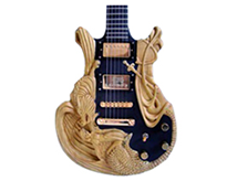 吉他-三頭木工雕刻機